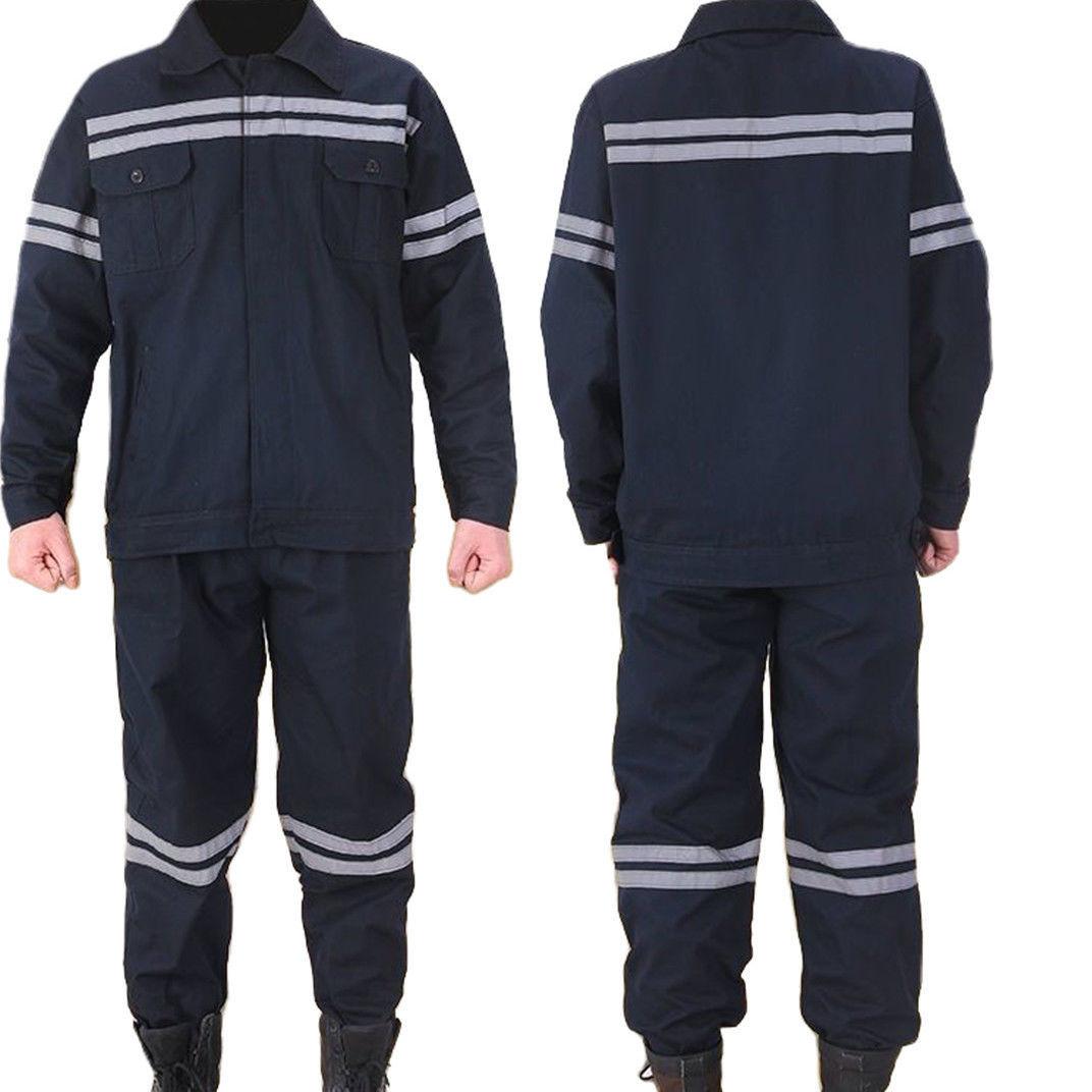 Coal Mine Work Suit Men Underground Mining Protective Suit Reflective Durable Thickened Workwear Workwear