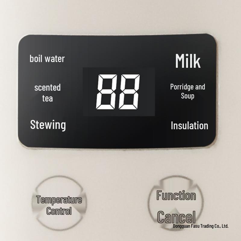 Německo Pravá Rýže Přenosná Mini Elektrická Termostatická Konvice a Izolační Hrneček