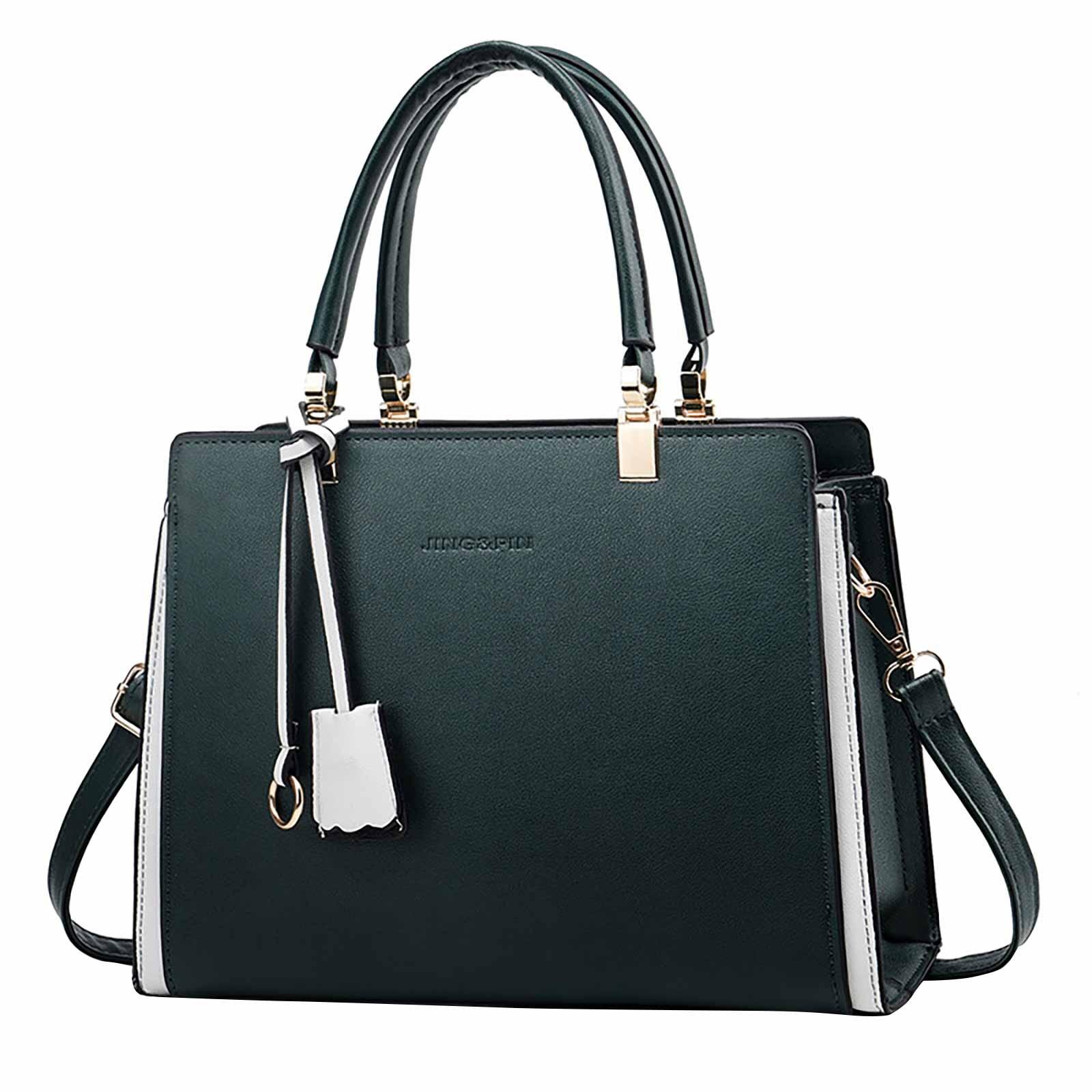 Модная многофункциональная сумка через плечо большой емкости One Size чёрный — фото 4