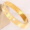 European and American Color Open Light Luxury High-end Bracelet