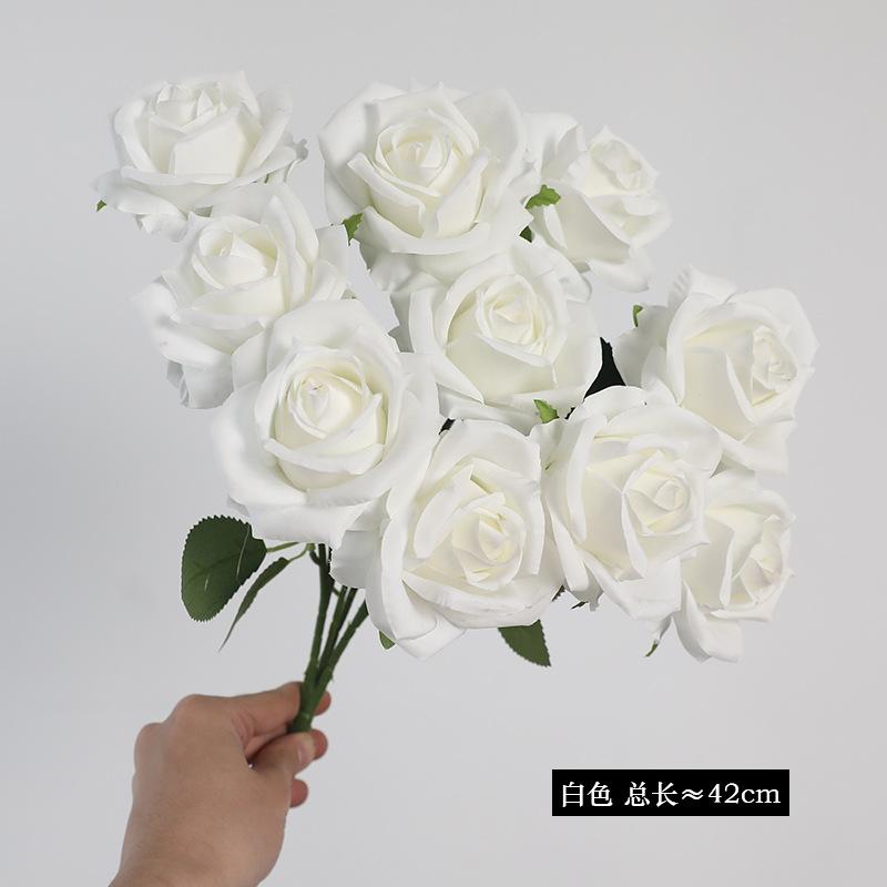 10 head bundle of simulated roses 10cm wedding auditorium set photography ornament