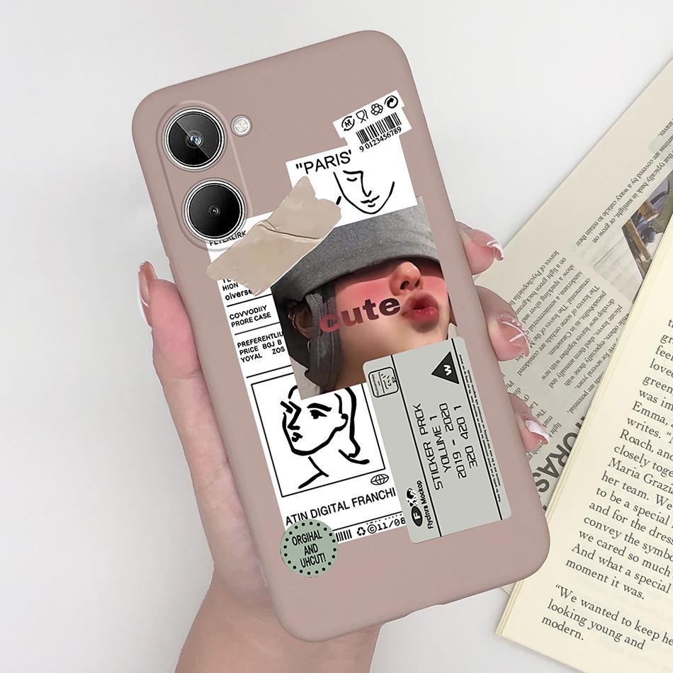 For OPPO Realme 10 4G Case Realme10 Soft Silicone Back Cover for OPPORealme10 Phone Case For OPPORealme 10 4g Coque Bumper Funda