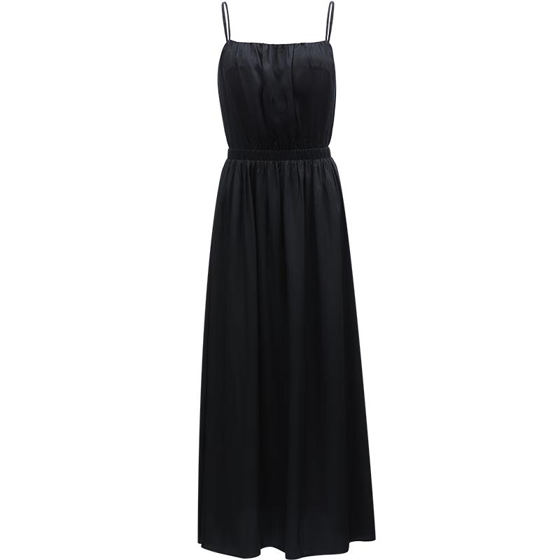 VEROMODA Women's Pleated Camisole Maxi Dress