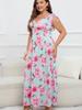 Aesthetic Vintage Loose Plus Size Sling Dress Women Fashion Casual Slim Polka Dot V Neck Dresses Female Design Sleeveless Off Shoulder Clothing Lady