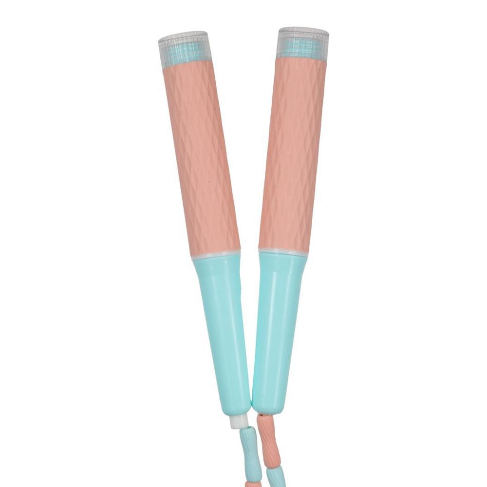Adjustable Soft Beaded Jumping Training Rope Segmented Fitness Jump Rope Bodybuilding