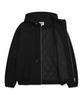 Wacky Willy Hooded Padded Work Jacket Black