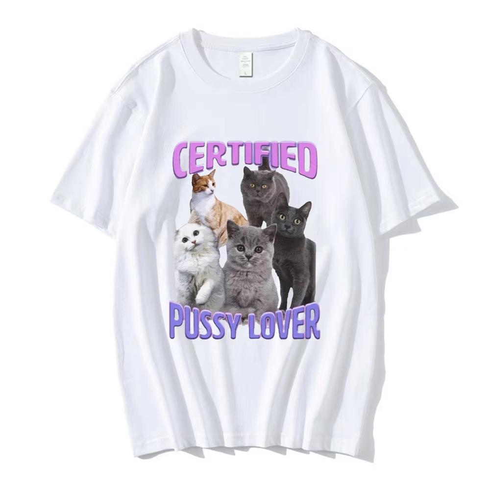 I Am Autistism Gamer Cat TShirt Funny Humor Graphic Tee Unisex Casual Cotton Streetwear Top for Women Men Summer Oversized