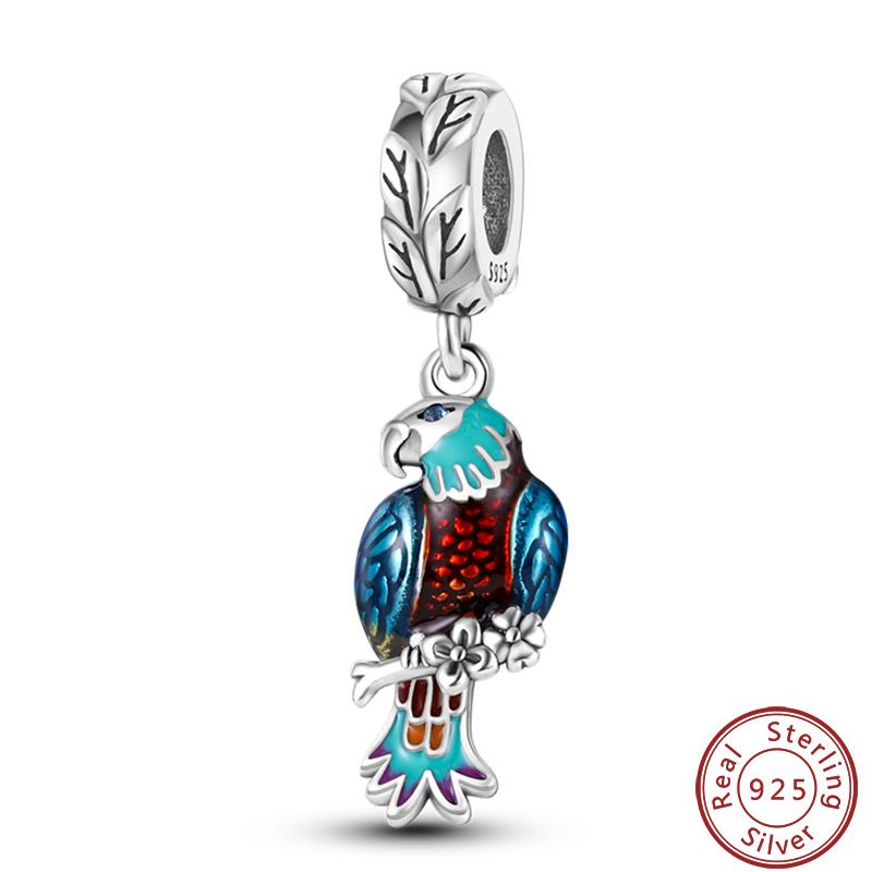Copper Craft Parrot Elegant Hummingbird Owl Birds Stylish Design Beads 3Mm Handmade Fine Jewellery Gifts Making