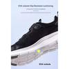 Li Ning Kids Synthetic Leather Comfortable Versatile Physical Test Shock Absorption Rebound Low Top Running Shoes Unisex Running Shoes Black YKFU112-1
