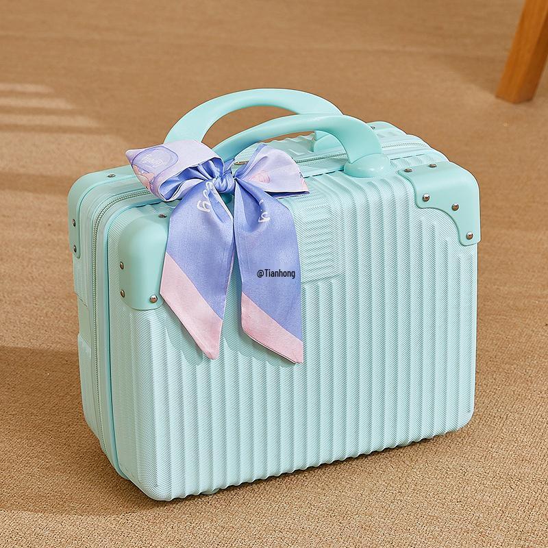 14" Carry-On Suitcase & Travel Organizer, Large Capacity 16" Lightweight Makeup Bag & Toolbox.