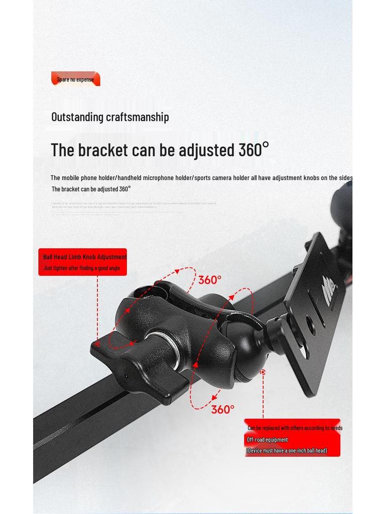 Applicable Tank 400 Center Console Bracket Extension & Handset Holder Accessory