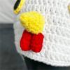 Festival Turkey Hat Knitted Beanies with 3D Chick Warm Cotton Hat Cartoon Headwear for Parents Kids Thanksgiving Hat