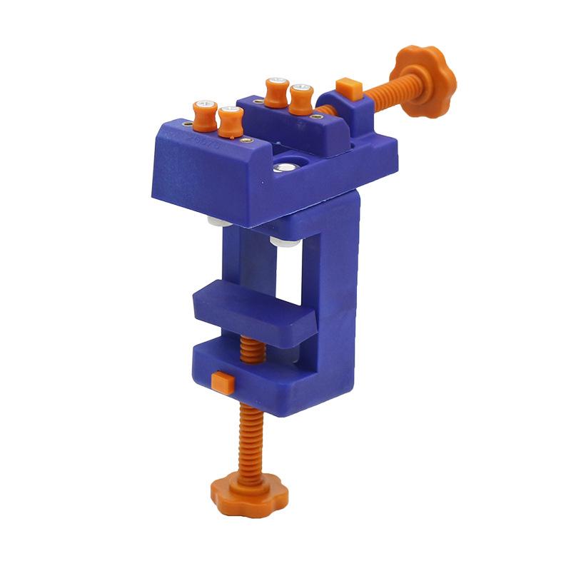 Wenwan Mini Flat Nose Bench Vise - Small Table Clamp for Woodworking & Engraving