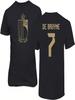 Belgium Soccer #7 De Bruyne World Football Fans Adult Unisex's Unisex T-Shirt