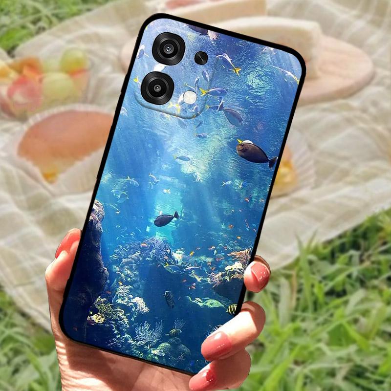For OPPO F31 A6 A 6 Pro 5G CPH2781 Case Cool Lion Fashion Painted Matte Soft Silicone TPU Cover For OPPO A6Pro 4G Phone Case