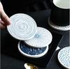 In-stock Ins Style Natural Diatomaceous Earth Quick-Dry Anti-Slip Coaster and Heat-Resistant Pad