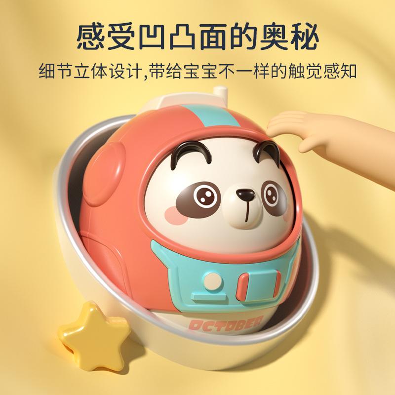 Großes Becherspielzeug für Kleinkinder ab 6 Monaten, Babyspaß, frühkindliche Bildung, 0–1, beruhigende Kinderrasselpuppe