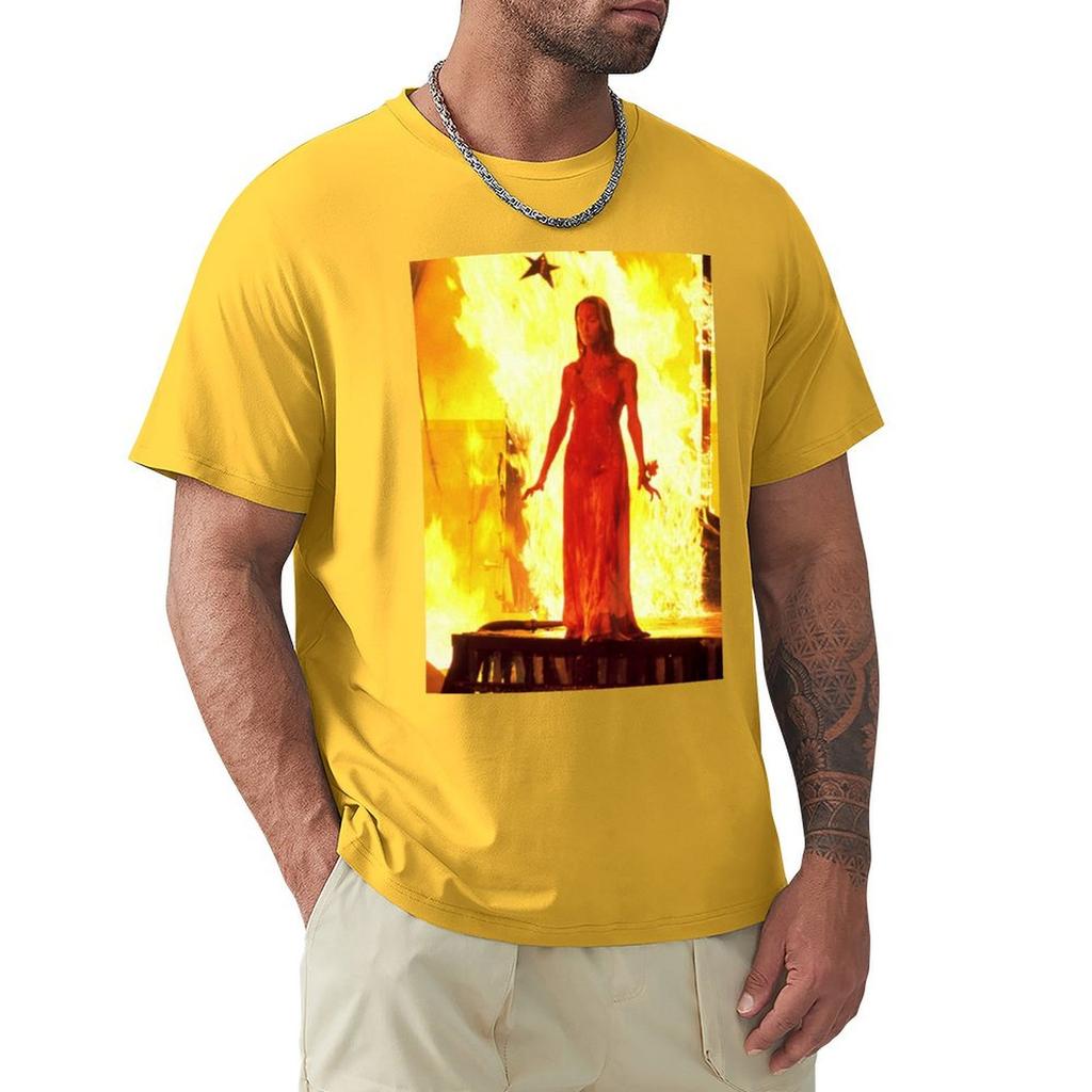 Carrie 1976, Horror Fan Gift T-Shirt Anime T Shirts Oversized Graphic Tee Korean Fashion Graphics Men'S Clothing