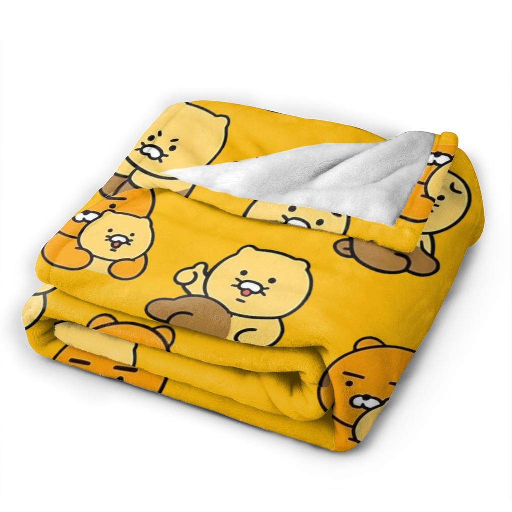 Choon K-Kakaos F-Friends Blankets Flannel All Season Multifunction Ultra-Soft Throw Blanket for Bed Office Bedspreads