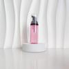 60ml Red Translucent Mousse Dispenser: Cosmetic Brush Foam Bottle for Face Wash and Travel Use