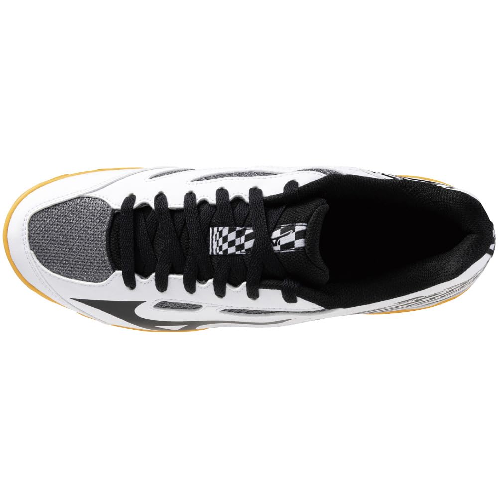 Tischtennis-Schuhe Cross Match Sword 2 Einsteigermodell Clubaktivitäten Indoor cm 2E [Mizuno] Weiß/Schwarz 26.0