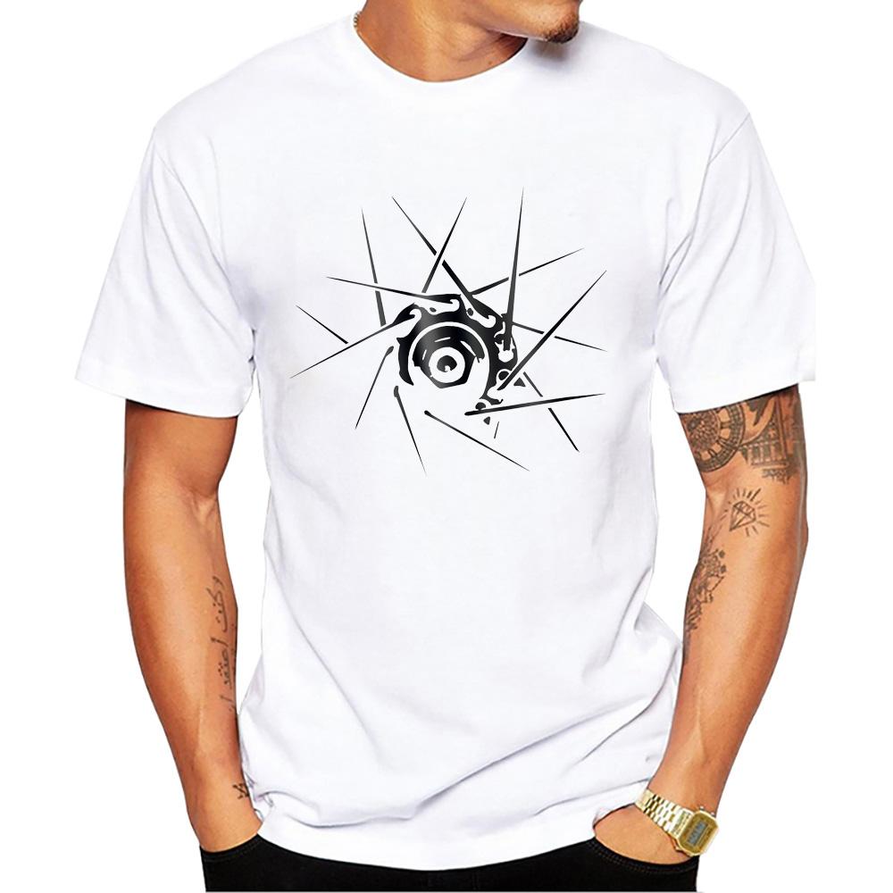 TEEHUB Vintage Bikepacking Men's Tops Bicycle Rig Watercolors Print T-Shirt O-Neck Men T Shirts Short Sleeve Male Casual Tee