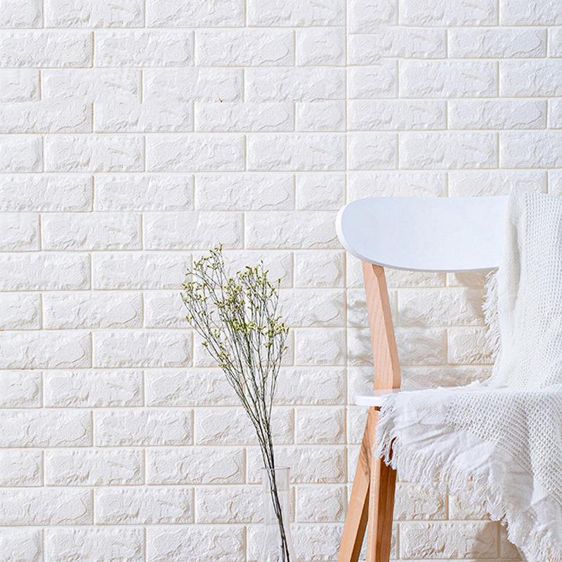 Autocolante de perete autoadezive de 10/20 buc pentru decorarea interioară Muticolor DIY Tapet impermeabil din spumă Sufragerie Bucătărie TV Fundal Instrumente pentru decorare
