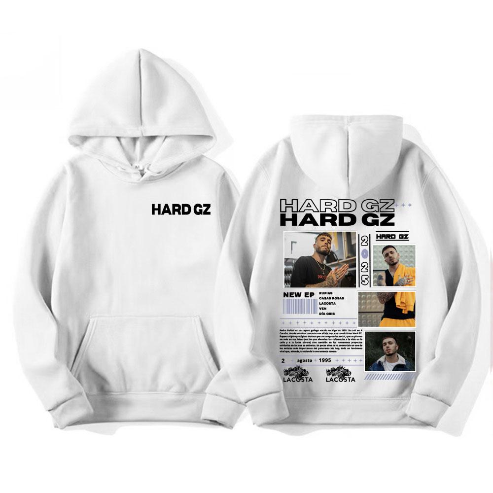 Rapper Hard Gz Lacosta 2025 Tour Graphics Hoodies Men Women's Harajuku Hip Hop Street Sweatshirt Fashion Casual Oversized Hoodie