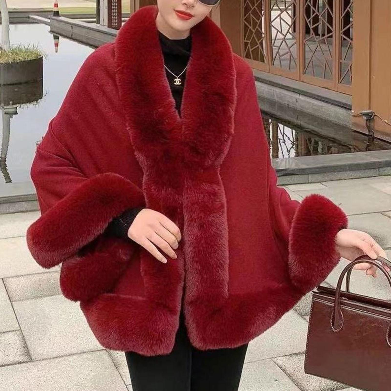 

Женская мода, повседневный вязаный однотонный шерстяной шарф в полоску с кисточками, накидка One Size винный