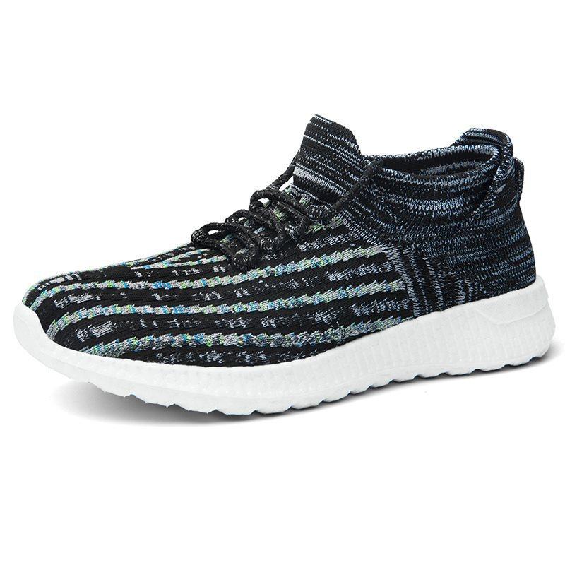 

Спортивные летающие плетеные кроссовки мужские повседневные кроссовки для бега пара кроссовок 45
