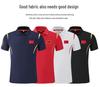 Camiseta de Entrenador de Wushu Chino de Secado Rápido para Hombre – Polo de Manga Corta de la Selección Nacional para Deportes y Entrenamiento en Pista