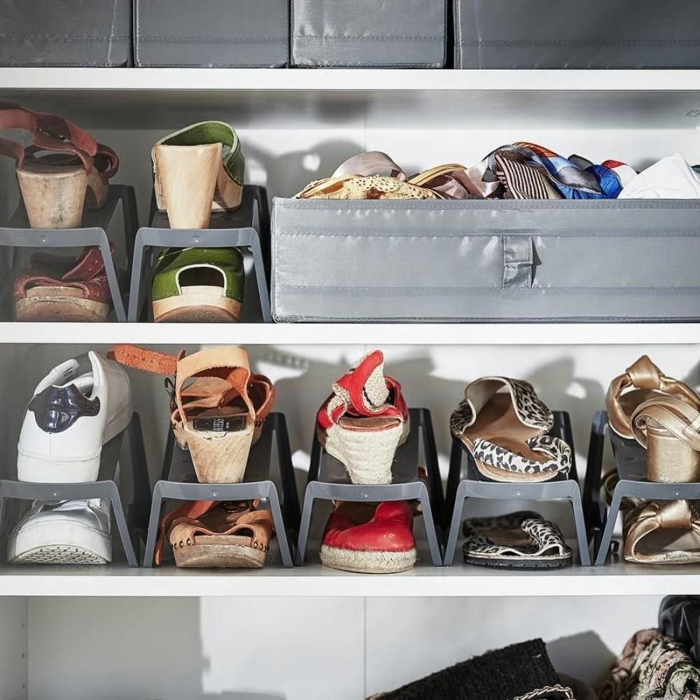 Double Layer Shoes Rack Space Saving Shoes Wardrobe New Shoes Organizer