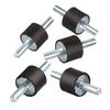 5pcs New 15*20mm  M6 Anti Vibration Rubber Mounts Isolators Bobbins Silentblock