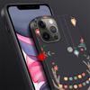 Phone Case for Apple iPhone 14 11 13 Pro Max 12 Mini XR 7 8 + SE 2020 XS 6 6s Plus 5 5s Christmas New Year Gifts Elk Snow Cover