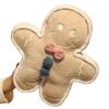 Plush Gingerbread Man Stuffed Doll Soft Throw Pillow Decorations Children Kids Birthday Present Gifts
