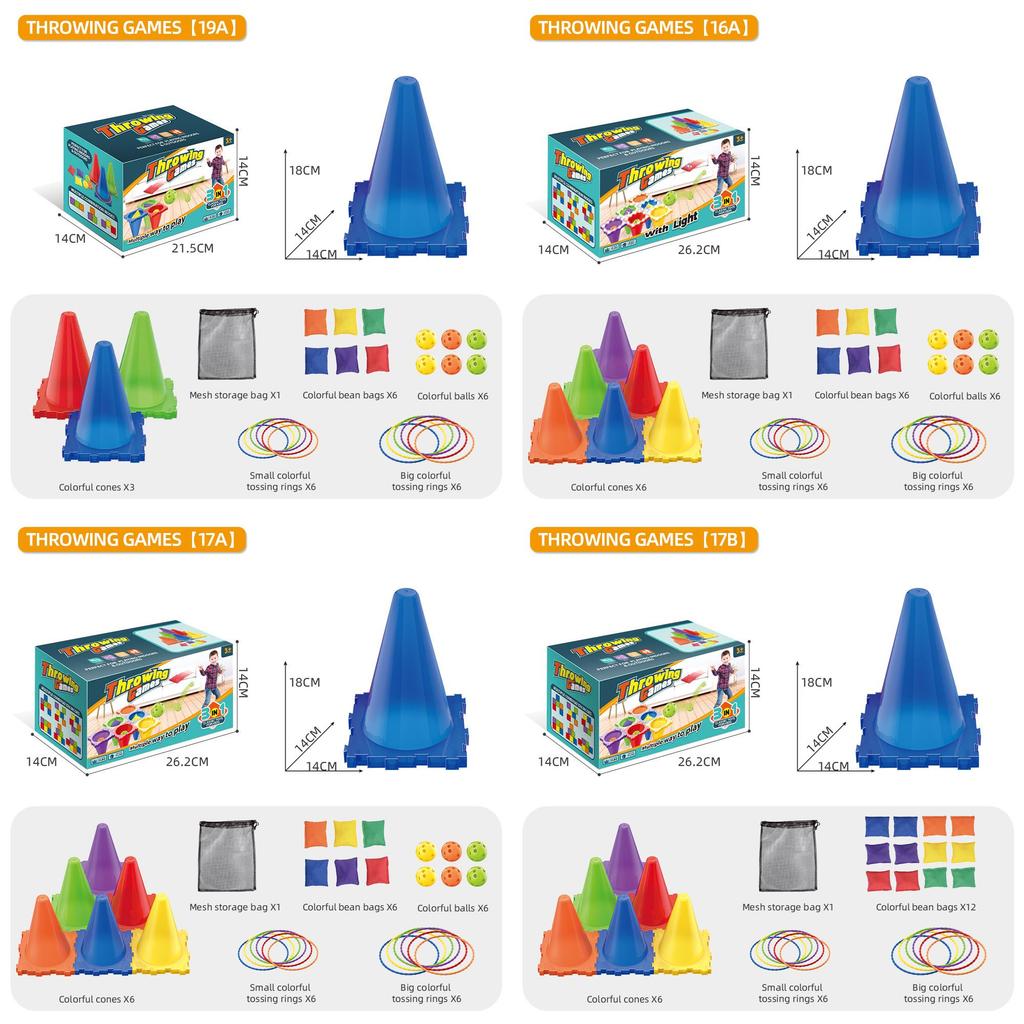 Outdoor Toss Game Set For Family And Kids Party Activities