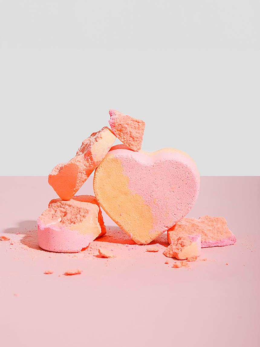 Sobia Tropical Heart Freesia Scent Bath Bubble Bar 1ea