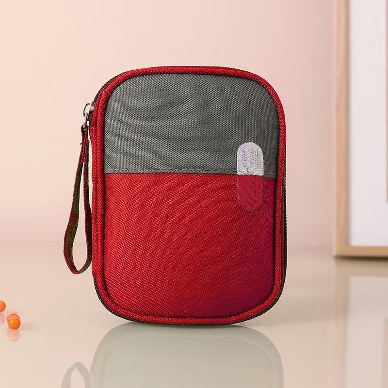 Large Medicine Bag Travel First Aid Kit Medicine Bag Portable Storage Bag Survival Kit Medicine Box Outdoor Emergency Camping