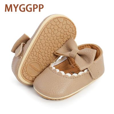 MYGGPP İlkbahar ve Sonbahar Bebek Prenses Ayakkabı Bebek Ayakkabıları Yumuşak Alt kaymaz bebek ayakkabısı Yay