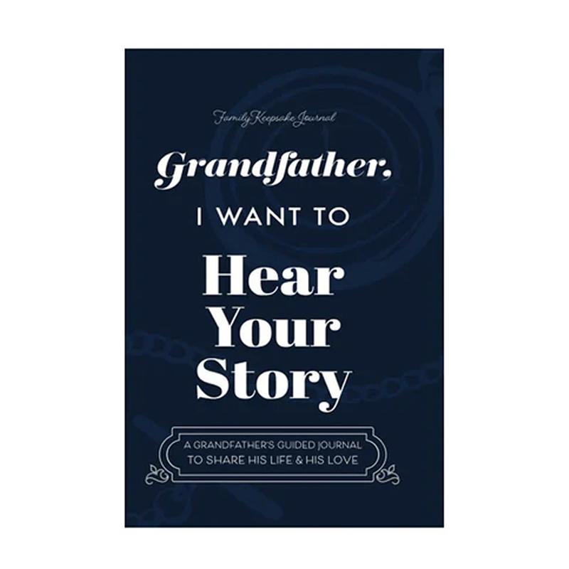 Dad / Mom/Grandmother/Grandpa, I Want To Hear Your Story Notebook Multipurpose Notepad Books Share His Life Memory Books