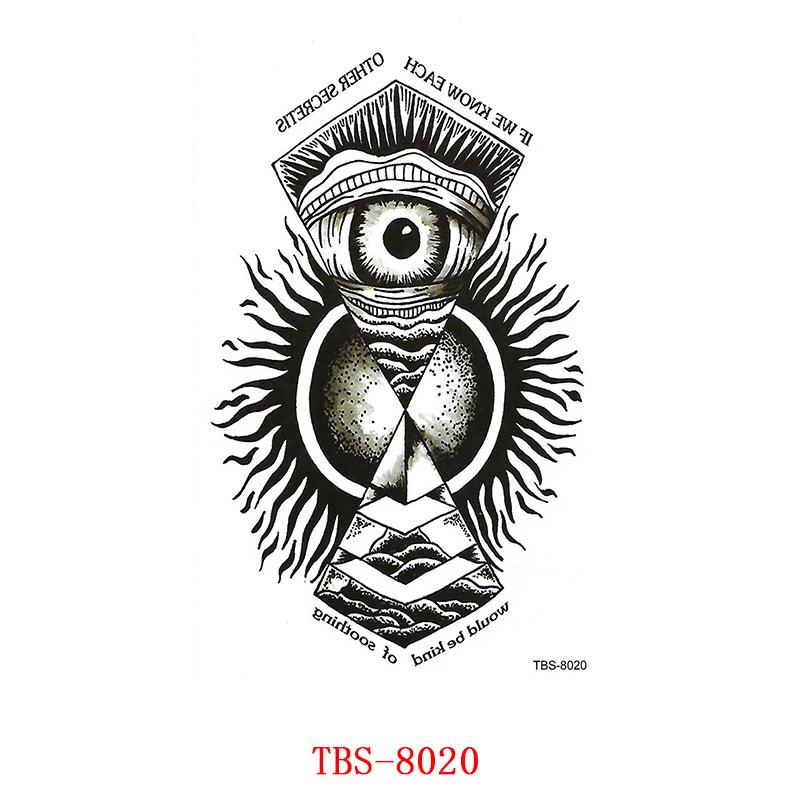 

Наклейки тату на руку с цветами, Тотемы, Персонажи, Наклейки тату Тату 120*190mm