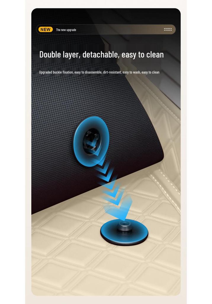 Jinfeng SU7 Classic Electric Tricycle Floor Mat Pedal Pad Decorative Accessory