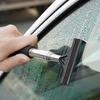 Side Mirror Squeegee, Car Rearview Mirror Cleaning Brush, Telescopic Exterior Mirror Cleaner for Wiping Defogging, Portable Snow Removal Car Accessory