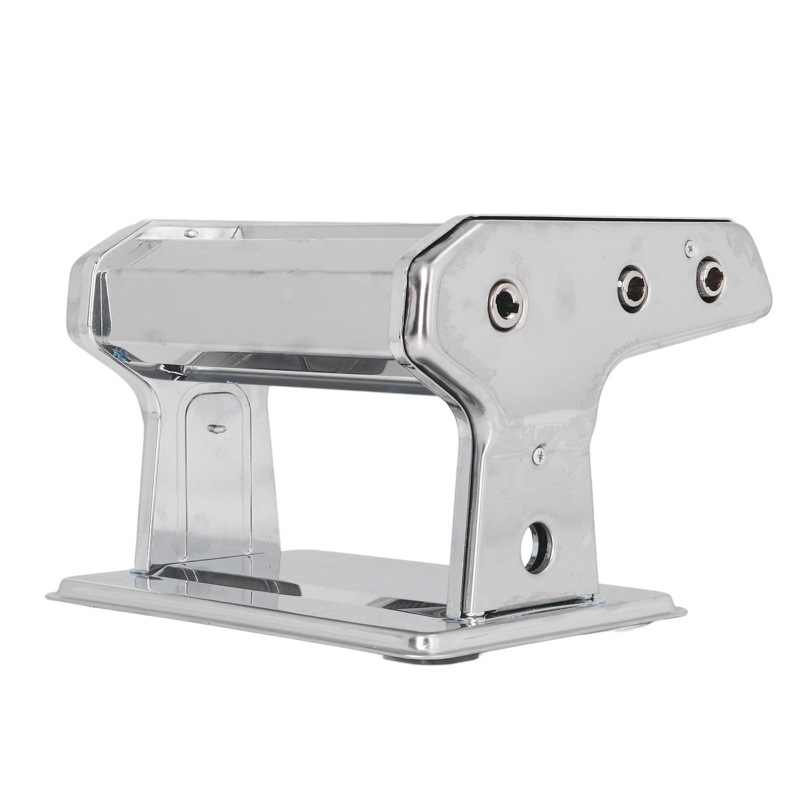 

Noodle Maker Stainless Steel 2 Blades Manual Hand Crank Pasta Noodle Pressing Machine for Lasagna Pasta Spaghetti