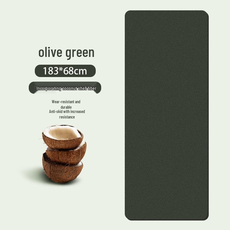 Sanfan Coconut Shell Frosted PU Yoga Mat