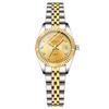 Ladies Watch Made In Japan Waterproof Quartz Bangle Retro Watch Luminous Scale Circular Dial Date Antique Stainless Steel Simple Popular Watch For