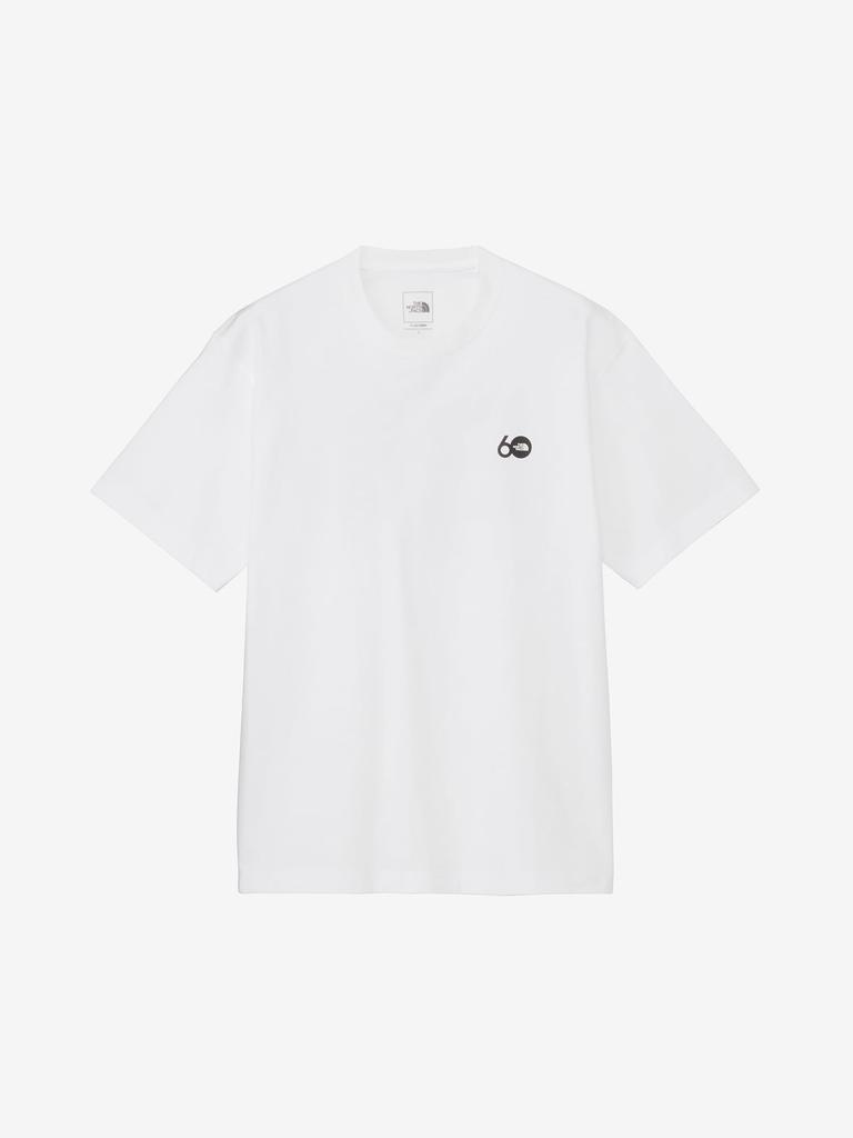 North Cut Sew 60th Graphic Logo Tee White XL [The Face] Short-Sleeve & T-Shirt S/S