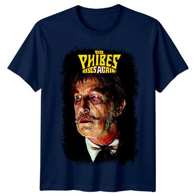 DR. Phibes erhebt sich wieder (1972) T-Shirt im Retro-80er-Jahre-Stil, inspiriert von Filmplakaten