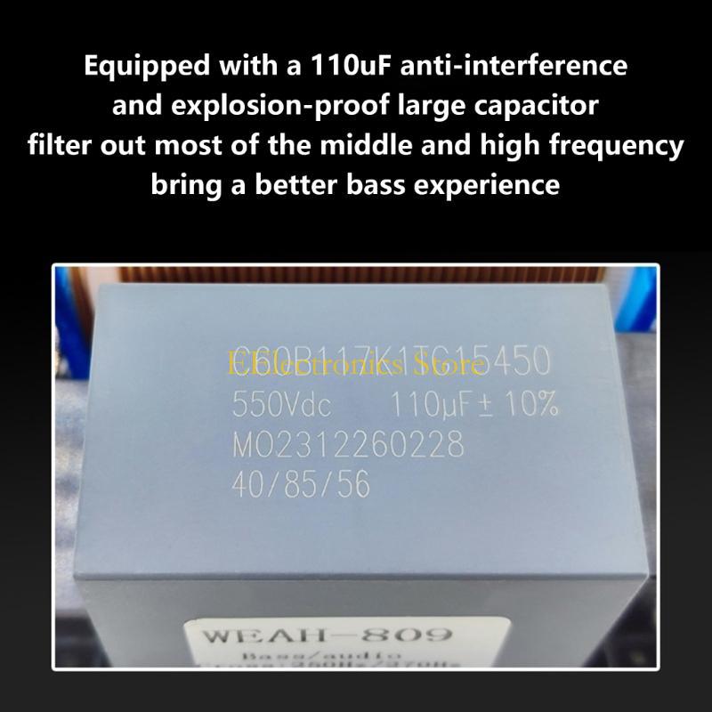 B03C 1500W Adjustable Subwoofer Speakers  requency Divider Bass Crossover Filter