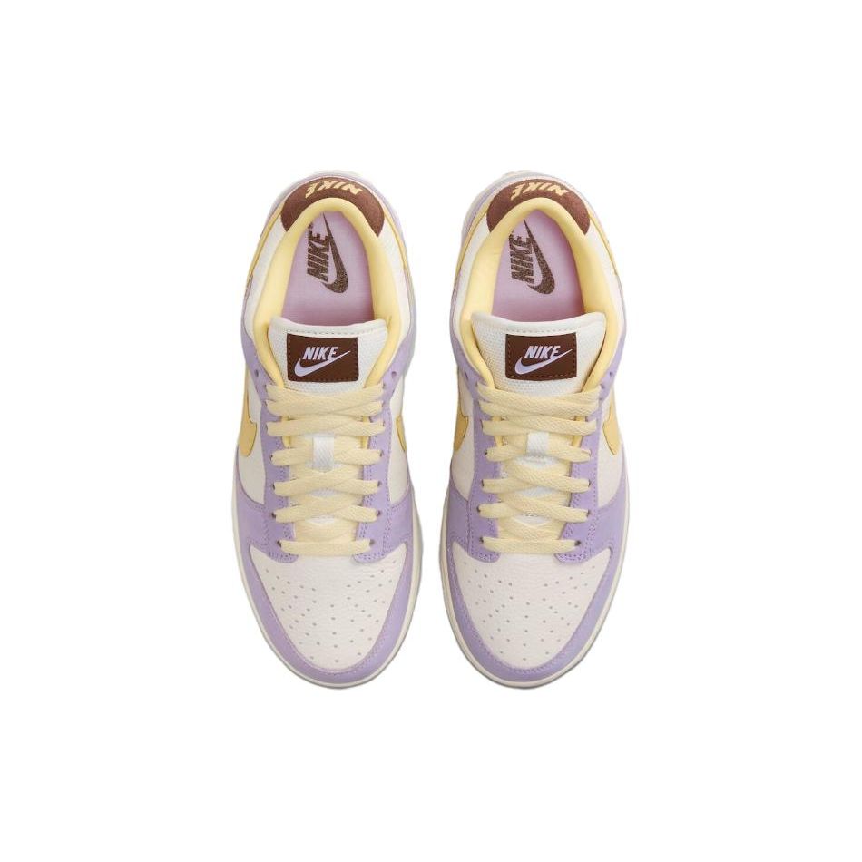 Nike Sneakers Dunk Low Premium Lilac Bloom da Donna Viola Giallo Chiaro Vela FB7910-500